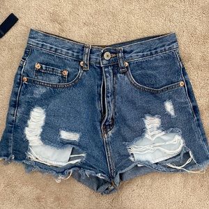 forever 21 jean shorts